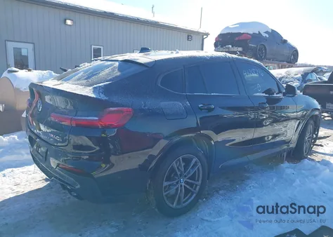 2019 BMW X4 M40I z USA, uszkodzony, nr VIN 5UXUJ5C53KLJ62823